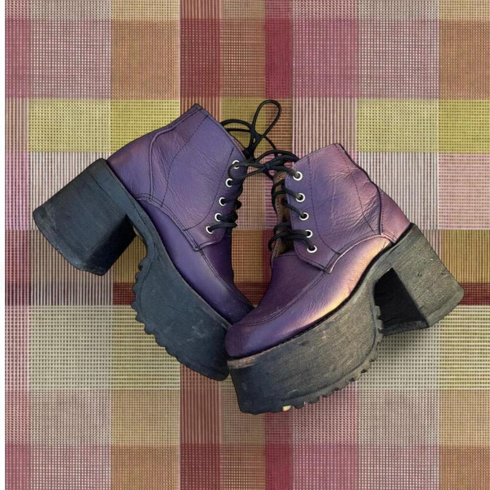 Copied - Insanely Rare Vintage 1990’s Premier Platform Shoes
